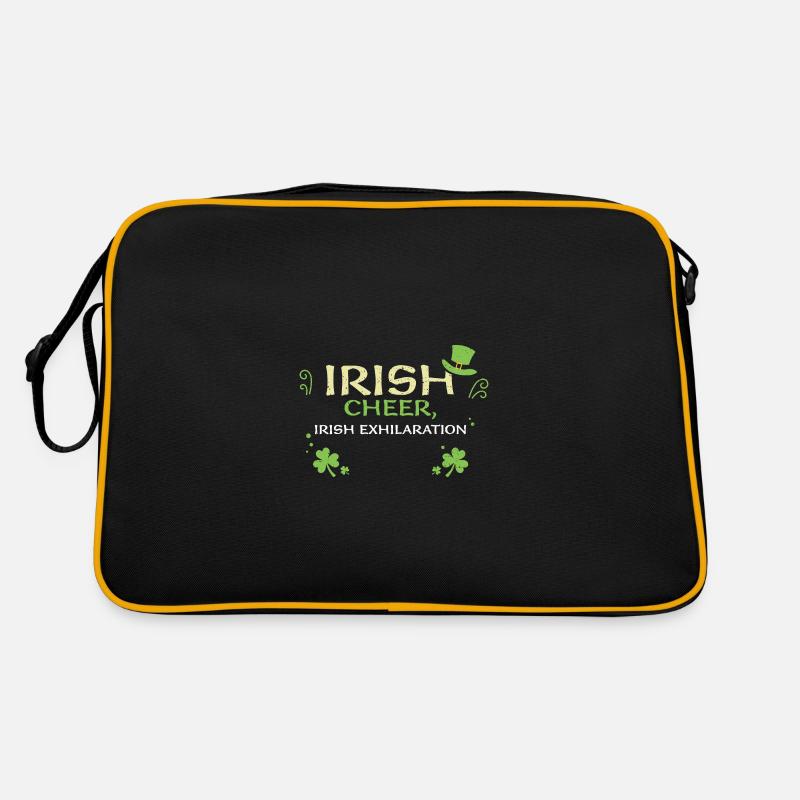 Irish cheer, Irish exhilaration Retro Tasche