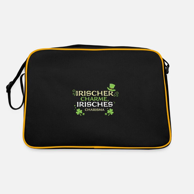 Irischer Charme, irisches Charisma Retro Tasche