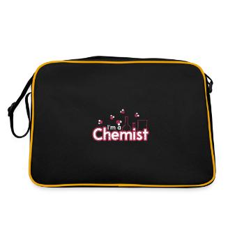 Chemist - Retro Bag - black/gold - Back