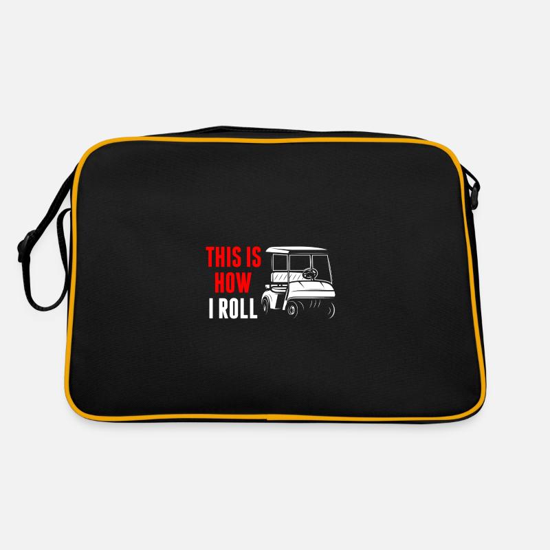 golf golfplatz Retro Tasche