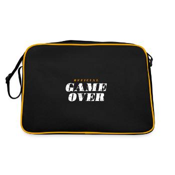 Citation Game Over - Sac Retro - noir/or - Dos