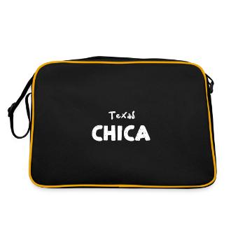 Texas Chica - Texas - Retro Bag - black/gold - Back