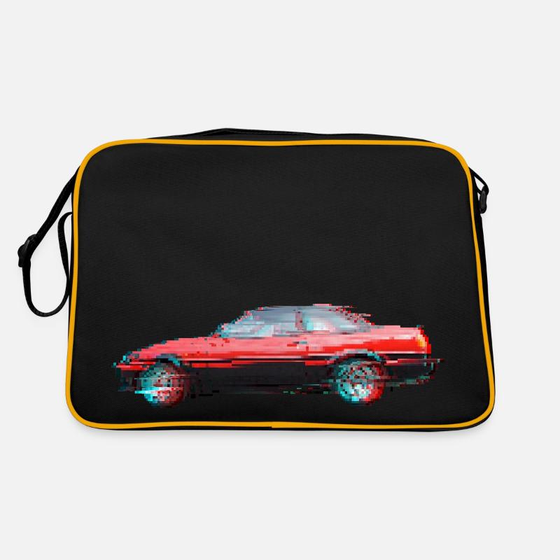 AE 86 caught in glitch Retro Bag