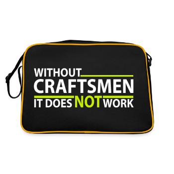 without Craftman - without craftsman - Retro Bag - black/gold - Back