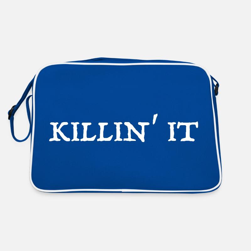 Kill it | funny sayings, sarcasm Retro Bag