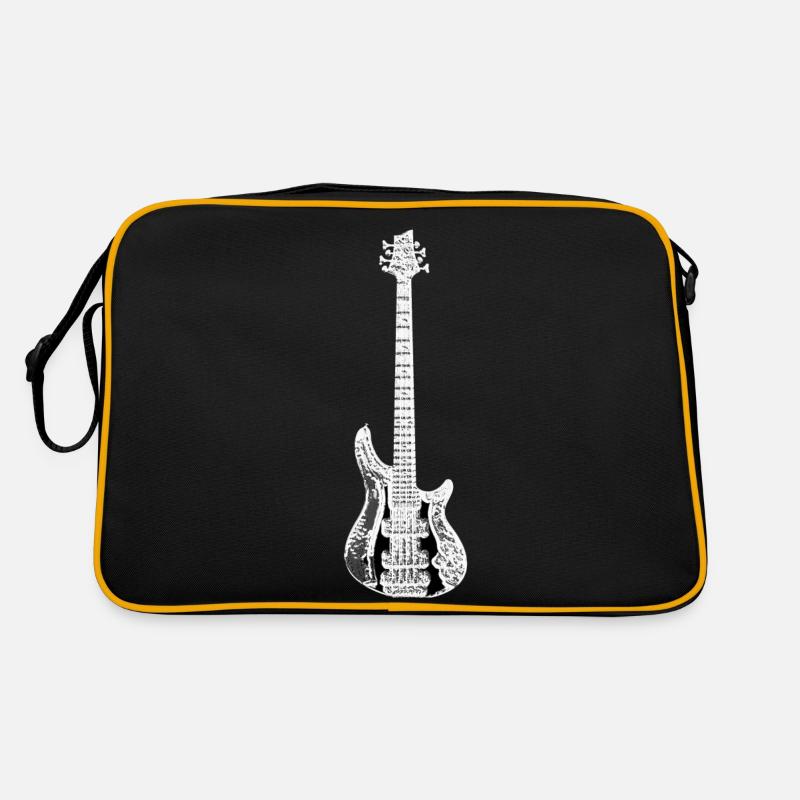 Basse - Sac Retro - noir/or