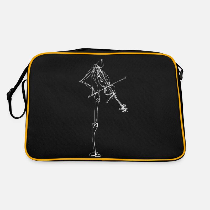 Violin - Retro Bag - black/gold