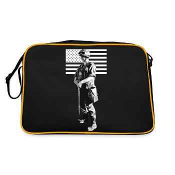 soldats militaire - Sac Retro - noir/or - Dos