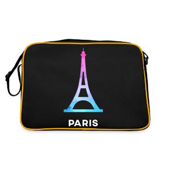 Paris Capitale France - Sac Retro - noir/or - Dos