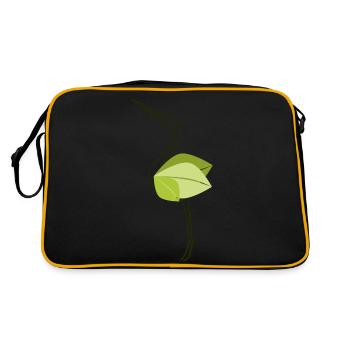Stork - Retro Bag - black/gold - Back