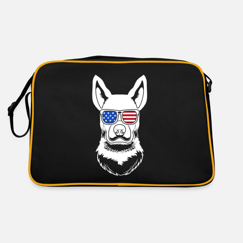 Bouvier australien chien Sac Retro