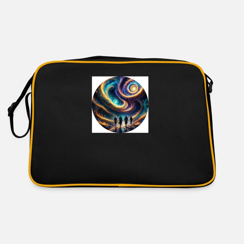 futur - Sac Retro - noir/or