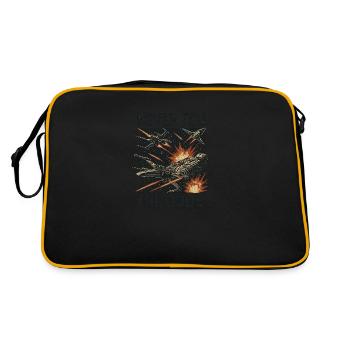 Battle of the galaxies - Retro Bag - black/gold - Back