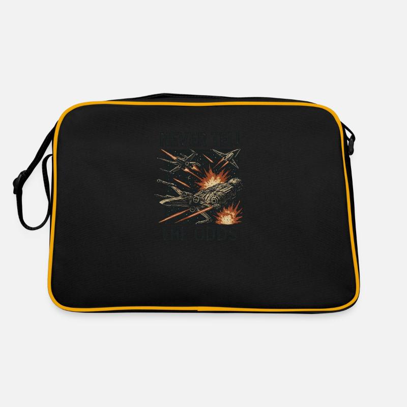 Kampf der Galaxien Retro Tasche