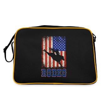 Rodéo - Sac Retro - noir/or - Dos