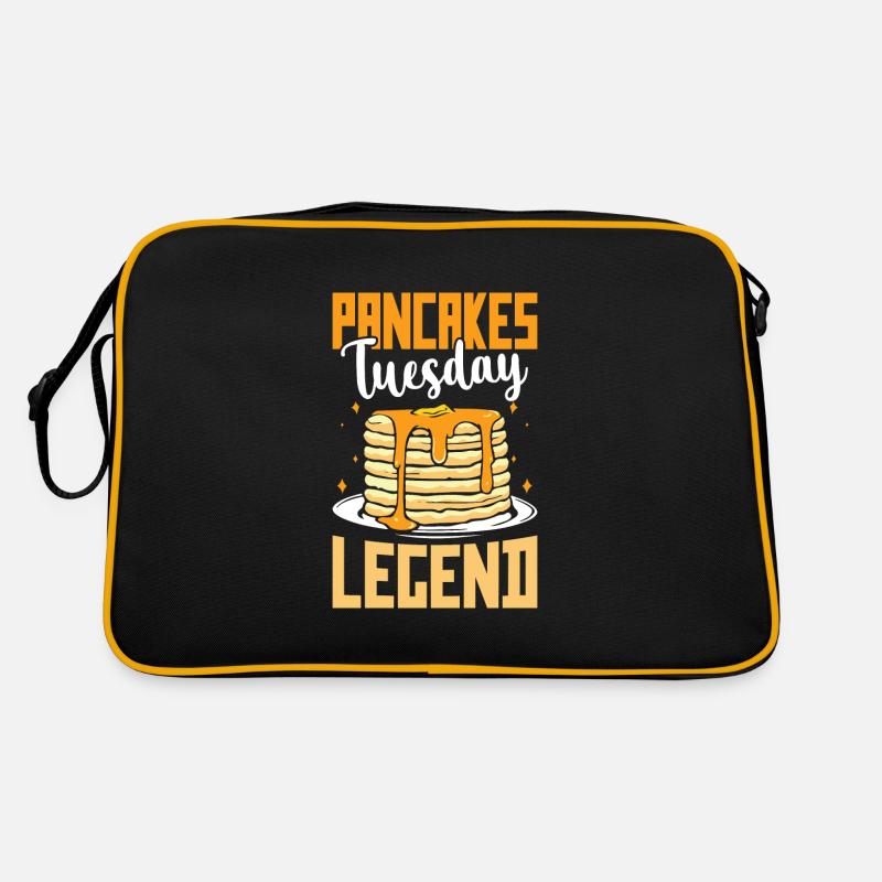 Pancakes tuesday legend Retro Tasche