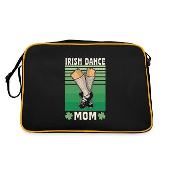 Irlande Kobokld Danseur de danse irlandaise - Sac Retro - noir/or - Dos