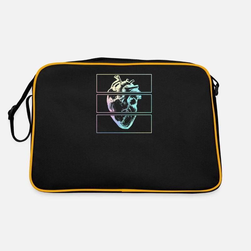 Coeur Anatomie Humaine Emo Pastel Goth Sac Retro