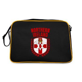 Irlande du Nord - Sac Retro - noir/or - Dos