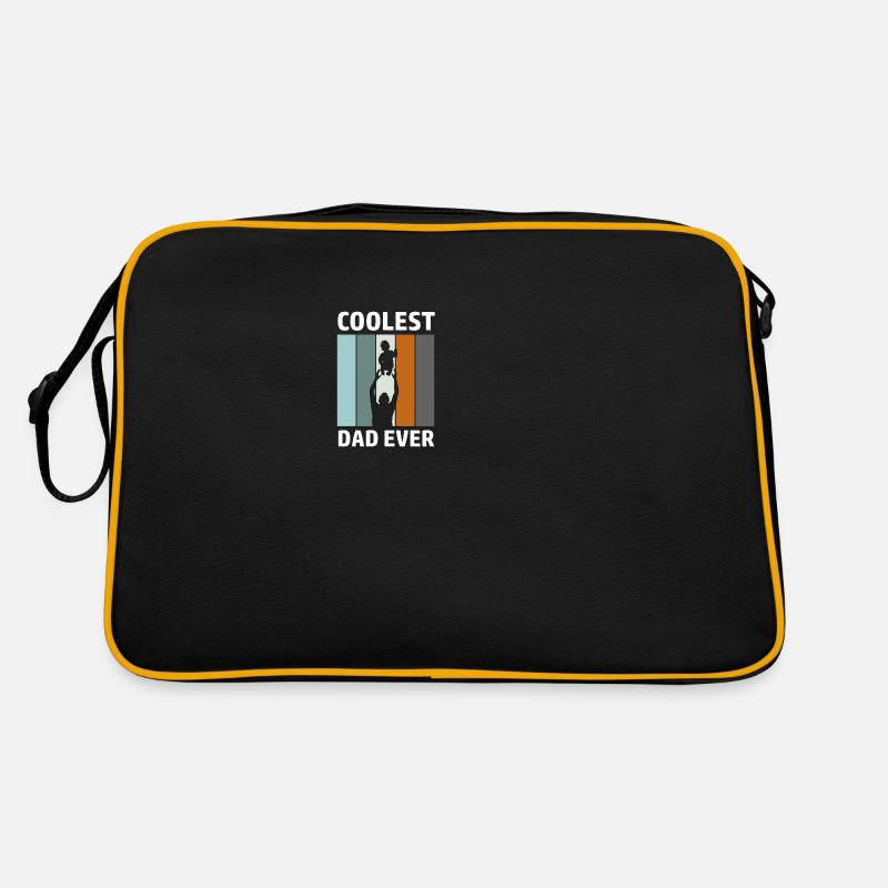 Coolest Dad Ever Papa Bester Vater Retro Tasche