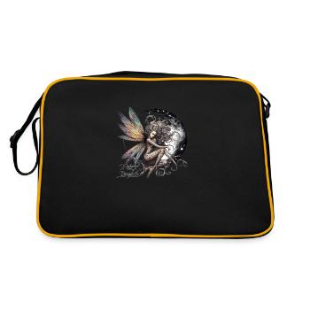 Lunar Stella Fairy by FairyBreizh - Retro Bag - black/gold - Back