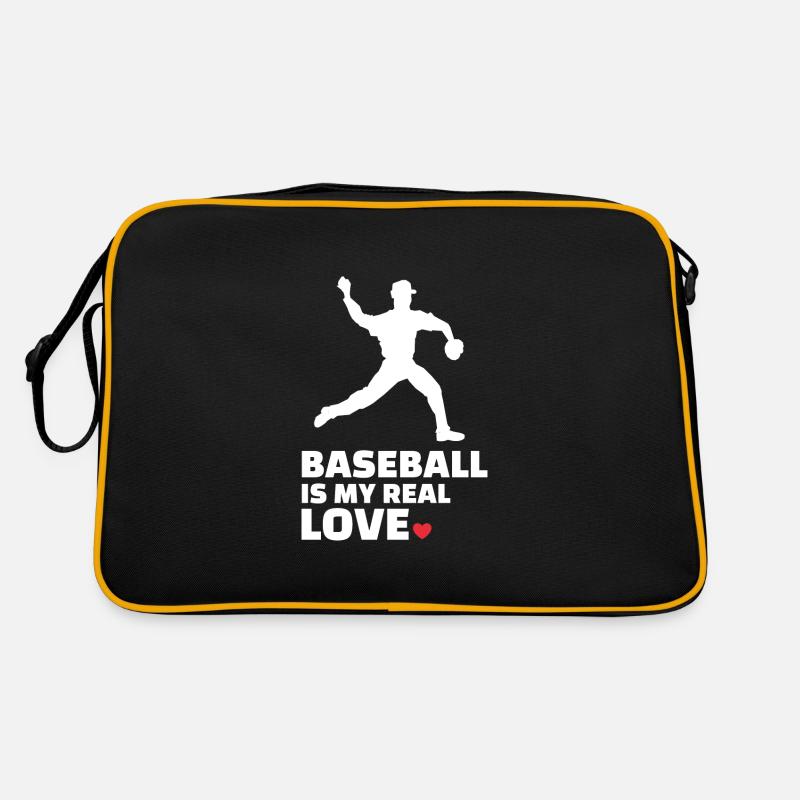 J’adore le baseball élégant Sac Retro