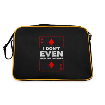Jeu de cartes Gambling Blackjack All In - Sac Retro - noir/or - Dos
