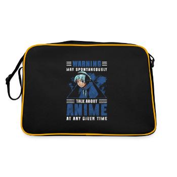 Japon Gaming Waifu - Sac Retro - noir/or - Dos