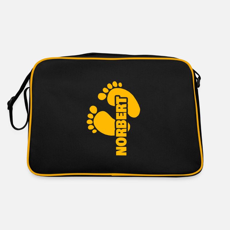 Geburt Norbert Retro Tasche