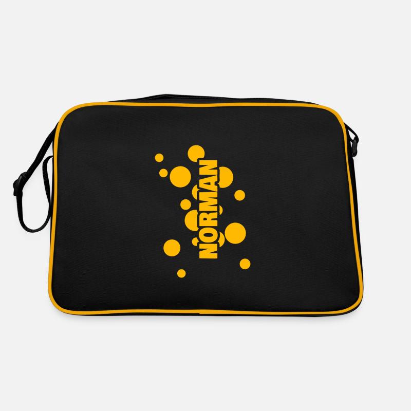 Last name First name Norman Retro Bag