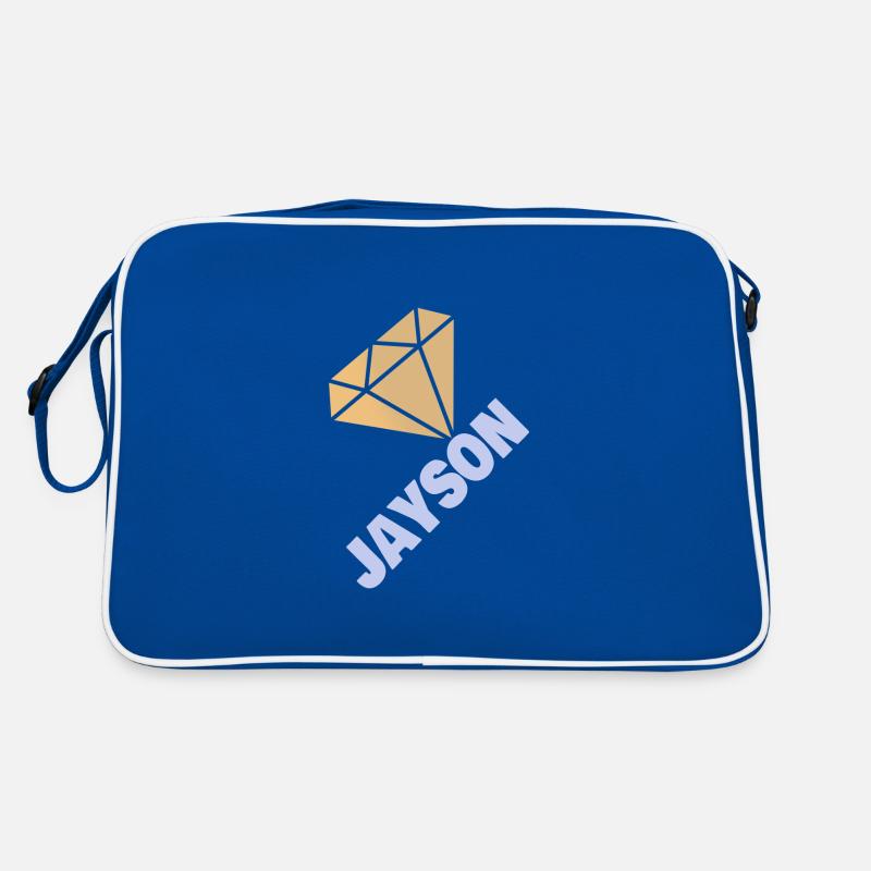 Geschenk für Jayson Retro Tasche