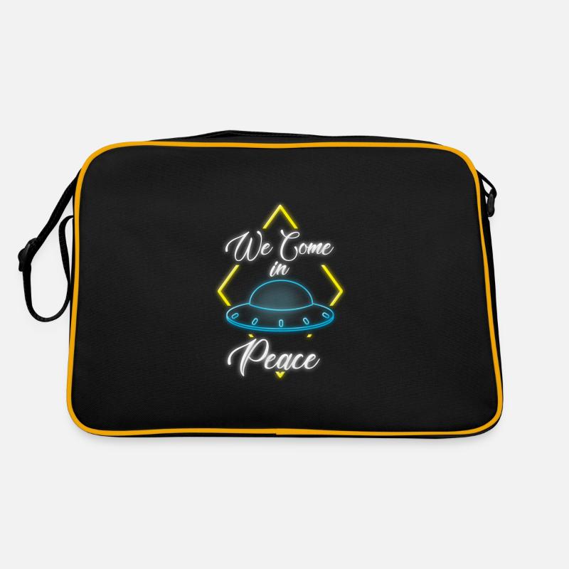 Uv Schwarzlicht Bunt Neon Retro Tasche