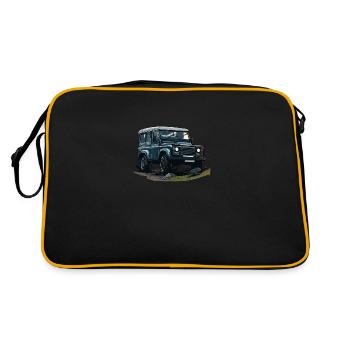 Véhicule hors route - Sac Retro - noir/or - Dos