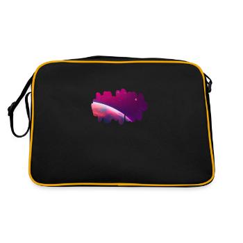 Panorama galactique - Sac Retro - noir/or - Dos