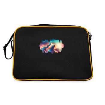 Mountain - Retro Bag - black/gold - Back