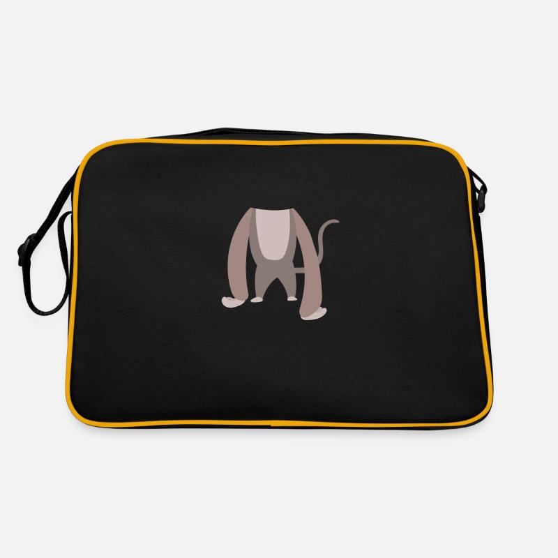 AFFE Kostüm Halloween Retro Tasche
