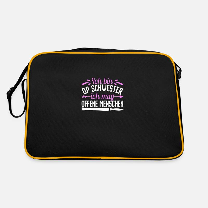 Je suis une infirmière chirurgicale j’aime les gens ouverts Sac Retro