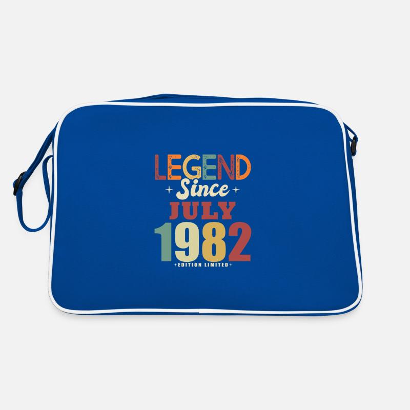 Birthday gift 40 years July 1982 legend Retro Bag