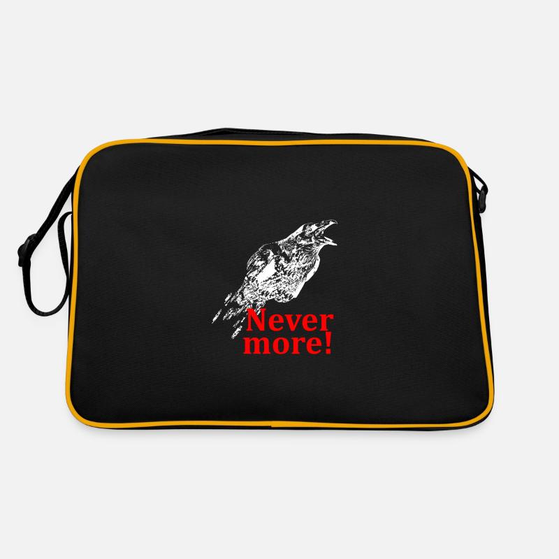 The Raven - Nevermore! - Sac Retro - noir/or