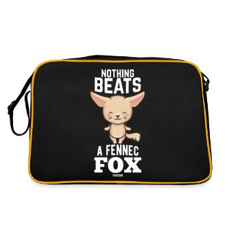 Rien ne vaut un renard Fennec - Sac Retro - noir/or - Dos