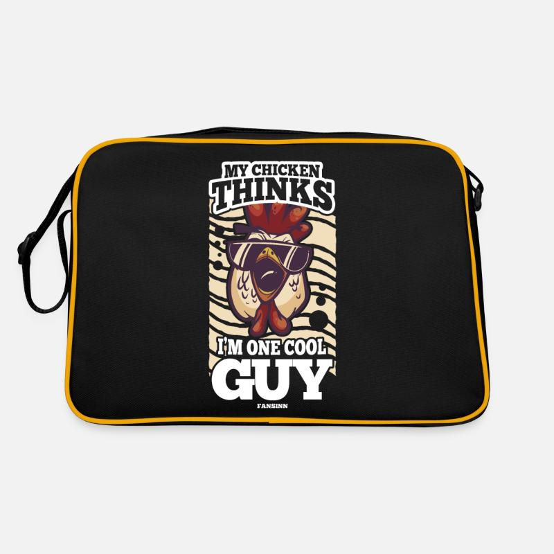 Chicken Farm Poultry Rooster Chickens Gift Retro Bag