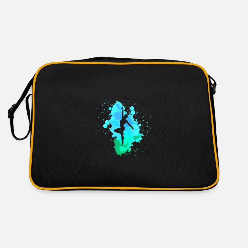 balett dancer acrobatics gift Retro Bag