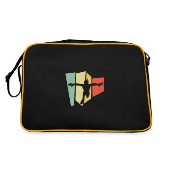 Snorkelling - Retro Bag - black/gold - Back