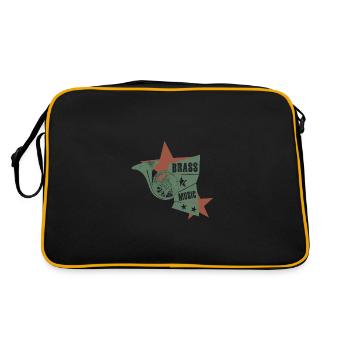 corne corne - Sac Retro - noir/or - Dos