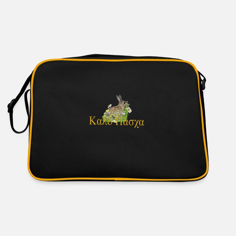 καλό Πάσχα Joyeuses Pâques Sac Retro