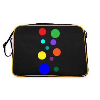 Bubble phone case - Retro Bag - black/gold - Back