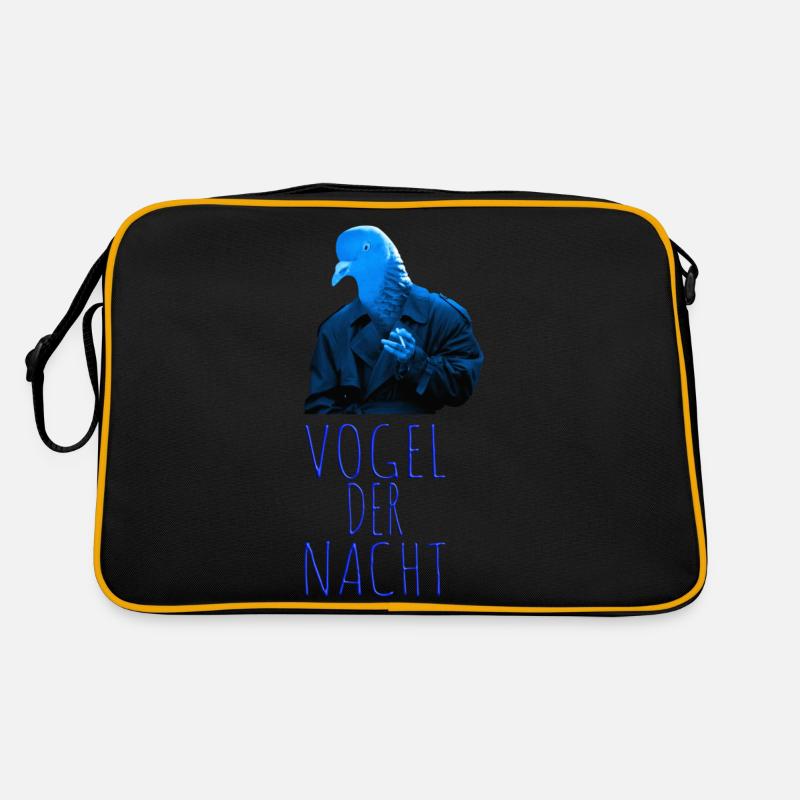 Vogel der Nacht Retro Tasche