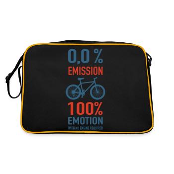 0% Emission 100% Emotion Bike Bike - Retro Bag - black/gold - Back
