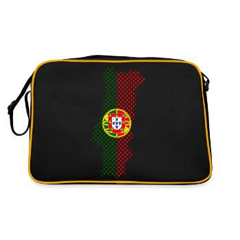 Portugal - Retro Bag - black/gold - Back