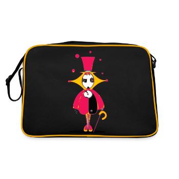 Koko the genius - Retro Bag - black/gold - Back